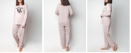 MOOD Pajamas Mood Pajama Soft Feather Long- Sleeve Pajama Set